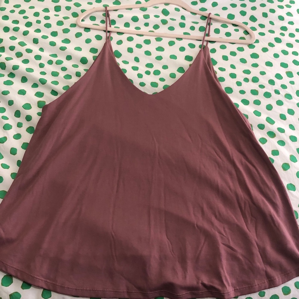 Blush tank top